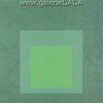 Josef Albers, Study for Homage to the Square Renewed Growth Fine Art Reproduction Oil Painting