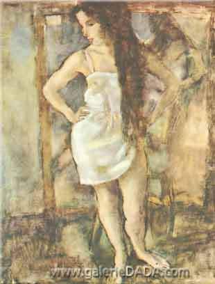 Young Girl Standing