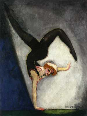 Kees van Dongen, The Gymnast Fine Art Reproduction Oil Painting