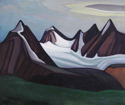 Lawren Harris, Emerald Lake Rocky Mountains Fine Art Reproduction Oil Painting