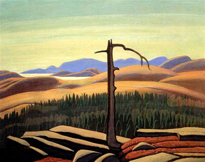 Lawren Harris, Coldwell Hills, North Shore, Lake Superior XIV Fine Art Reproduction Oil Painting