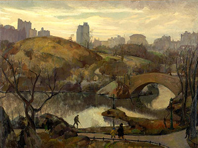 Scene in Central Park