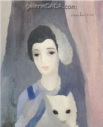 Girl with a White Dog