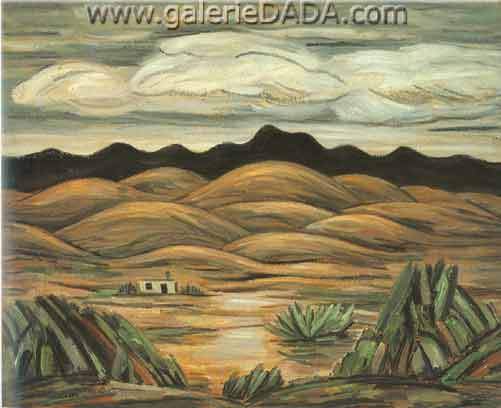 Marsden Hartley, Landscape New Mexico Fine Art Reproduction Oil Painting