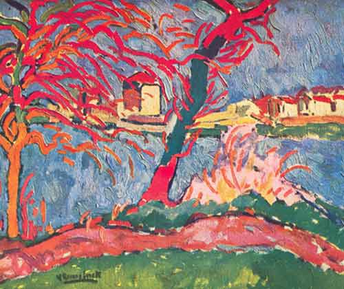 Maurice de Vlaminck, Village Fine Art Reproduction Oil Painting