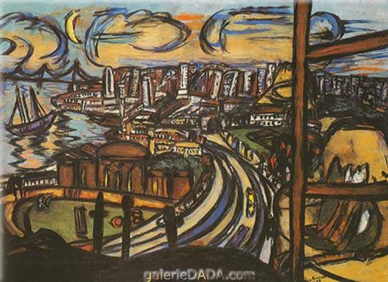 Max Beckmann, San Francisco Fine Art Reproduction Oil Painting