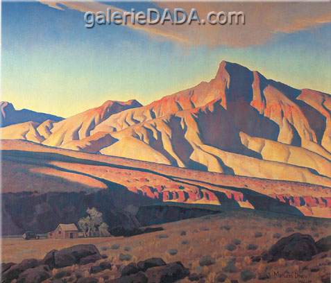 Maynard Dixon, Land of the White Mesas Fine Art Reproduction Oil Painting