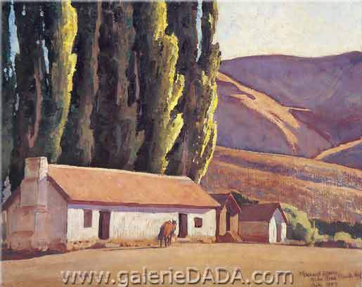 Maynard Dixon, Old Bunk House Fine Art Reproduction Oil Painting