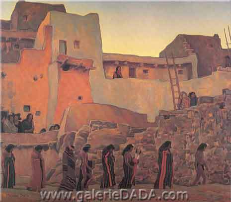 Maynard Dixon, The Wise Men Fine Art Reproduction Oil Painting