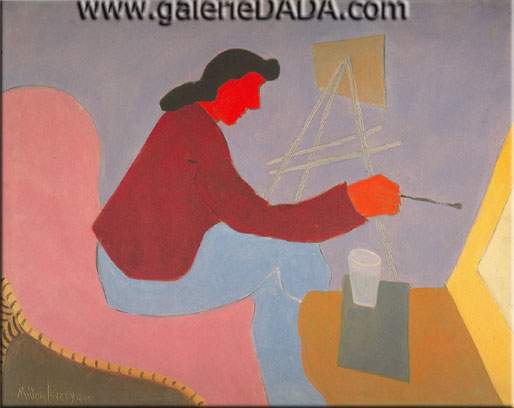 Milton Avery, Female Painter Fine Art Reproduction Oil Painting