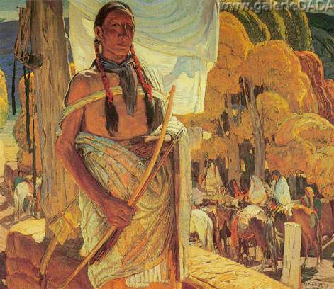 A Hunter of Taos Pueblo