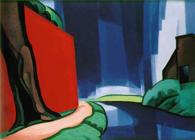 Oscar Bluemner, Azure Fine Art Reproduction Oil Painting