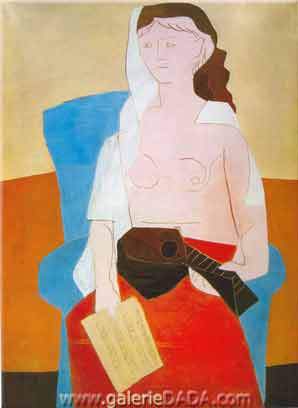 Woman with a Mandolin