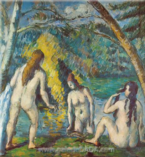 Three Bathers