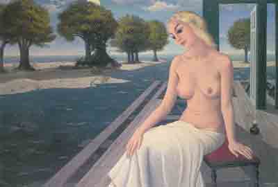 Paul Delvaux, The Island Fine Art Reproduction Oil Painting