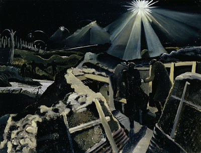 Paul Nash, The Ypres Salient at Night Fine Art Reproduction Oil Painting