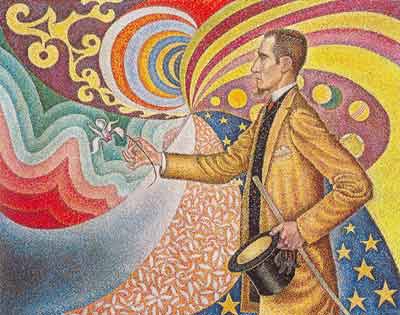 Paul Signac, Portrait of Felix Feneon Fine Art Reproduction Oil Painting