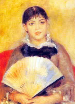 Girl with a Fan