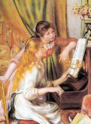 Young Girls at the Piano