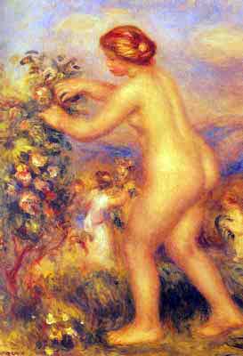 Pierre August Renoir, An Ode to Flowers Fine Art Reproduction Oil Painting