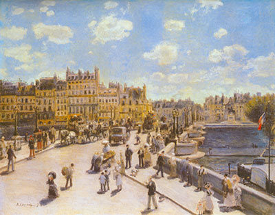 Pierre August Renoir, Pont Neuf Fine Art Reproduction Oil Painting