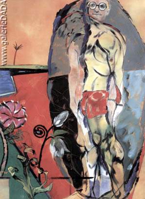 R.B. Kitaj, The Jewish School Fine Art Reproduction Oil Painting