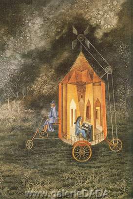 Remedios Varo, Caravan Fine Art Reproduction Oil Painting