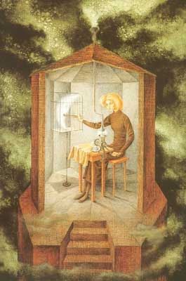 Remedios Varo, Celestial Pablum Fine Art Reproduction Oil Painting