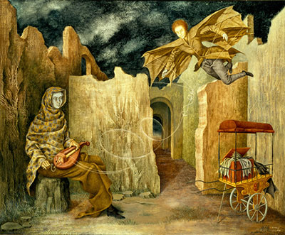 Remedios Varo, La Zamfonia Fine Art Reproduction Oil Painting