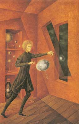 Remedios Varo, Phenomenon of Weightlessness Fine Art Reproduction Oil Painting