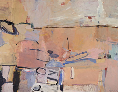 Richard Diebenkorn, Berkeley No. 3 Fine Art Reproduction Oil Painting