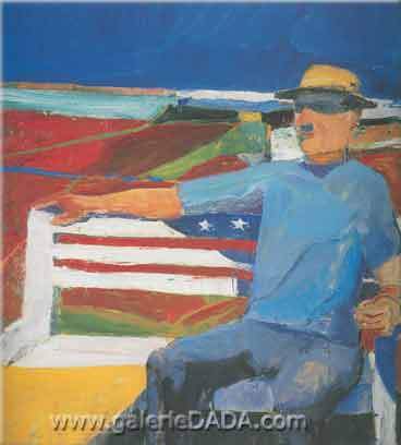 Richard Diebenkorn, July Fine Art Reproduction Oil Painting