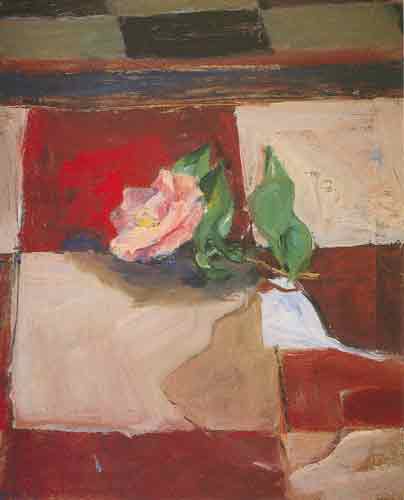 Richard Diebenkorn, Studio Floor Camelia Fine Art Reproduction Oil Painting