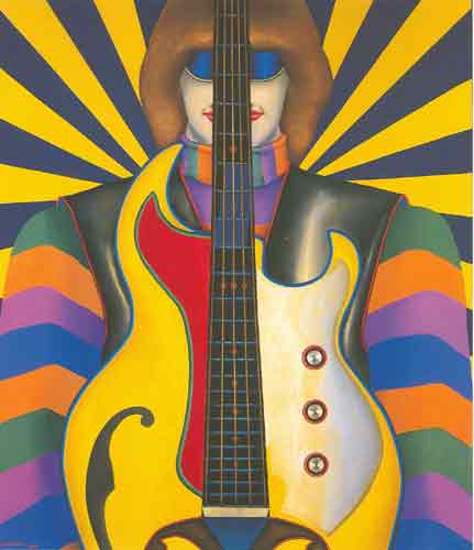 Richard Lindner, Rock-Rock Fine Art Reproduction Oil Painting