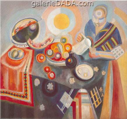 Robert & Sonia Delaunay, The Three Graces Fine Art Reproduction Oil Painting