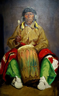 Portrait of Dieguito Roybal, San Ildefonso Pueblo