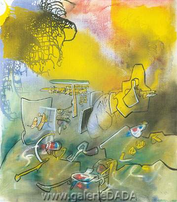 Roberto Matta, Elasticite du Risible Fine Art Reproduction Oil Painting