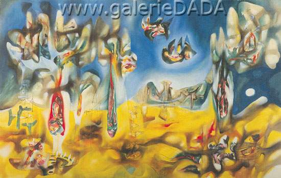 Roberto Matta, Rocks Fine Art Reproduction Oil Painting