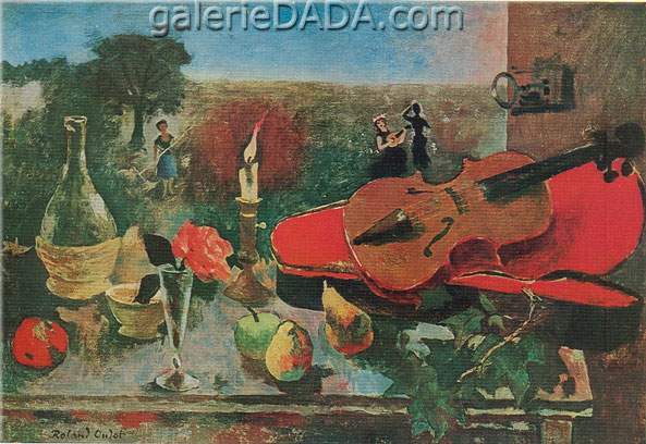 Still Life with Violin