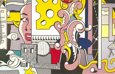 Roy Lichtenstein, Go for Baroque Fine Art Reproduction Oil Painting