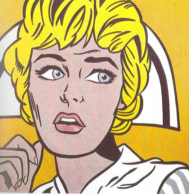 Roy Lichtenstein, Nurse Fine Art Reproduction Oil Painting