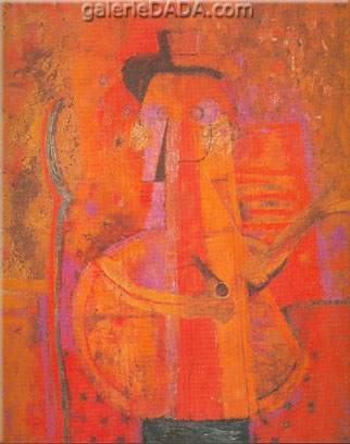 Rufino Tamayo, Man with Pipe Fine Art Reproduction Oil Painting