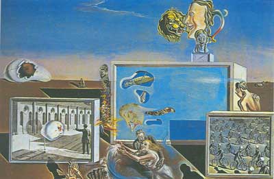 Salvador Dali, Illuminated Pleasures Fine Art Reproduction Oil Painting