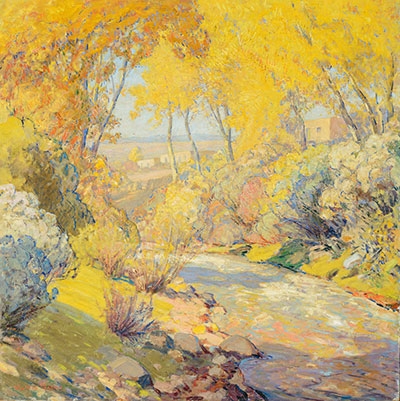 Sheldon Parsons, October Fine Art Reproduction Oil Painting