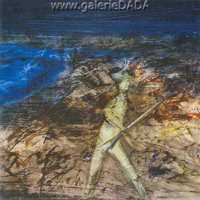 Sidney Nolan, Central Australian Landscape Fine Art Reproduction Oil Painting