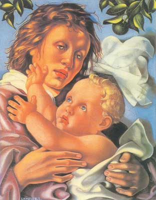 Tamara de Lempicka, Quattrocento Fine Art Reproduction Oil Painting