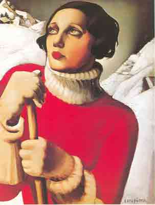 Tamara de Lempicka, St Morritz Fine Art Reproduction Oil Painting