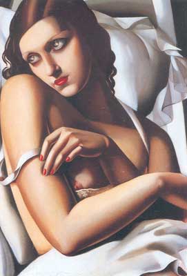 Tamara de Lempicka, The Convalescent Fine Art Reproduction Oil Painting