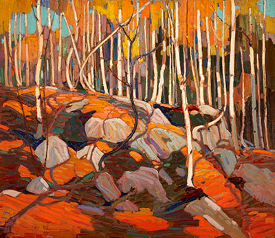 Birch Grove, Autumn