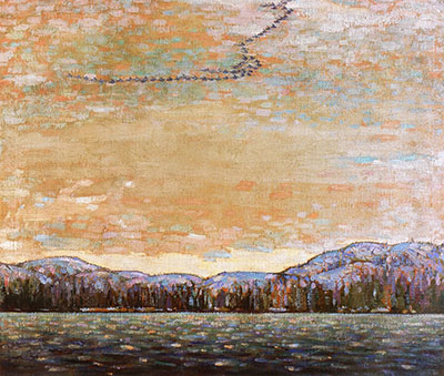 Tom Thomson, Chill November Fine Art Reproduction Oil Painting